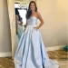 Light blue dress