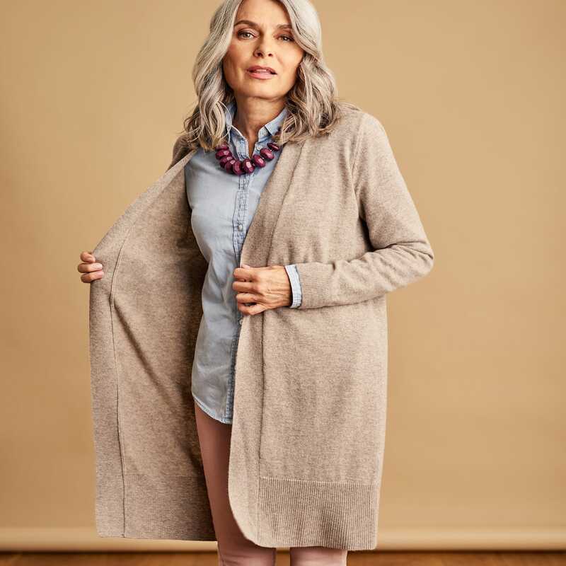  Women’s long cardigan