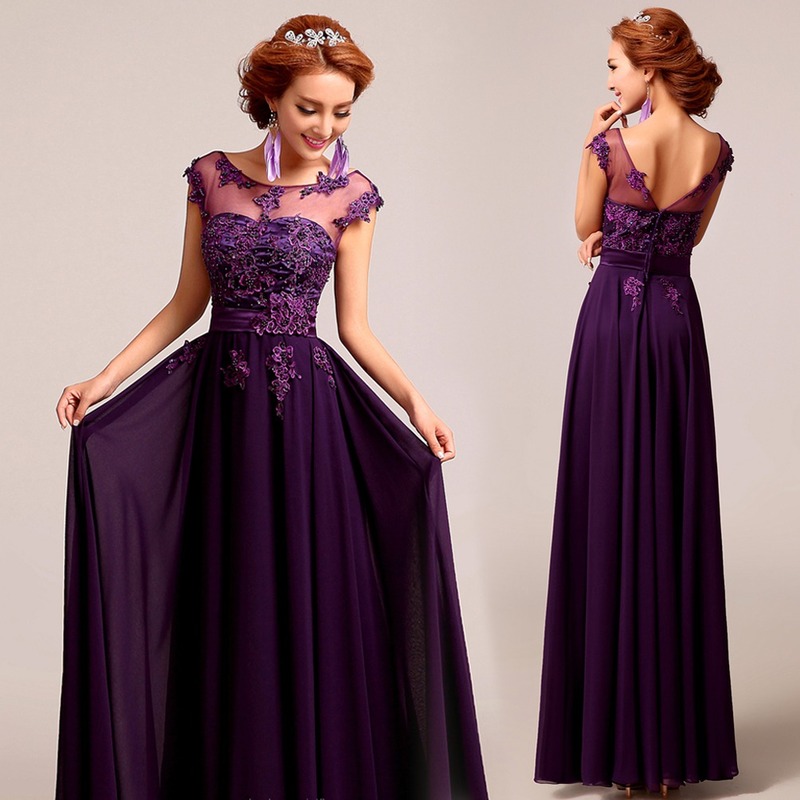 Purple dress styles