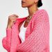 Pink cardigan