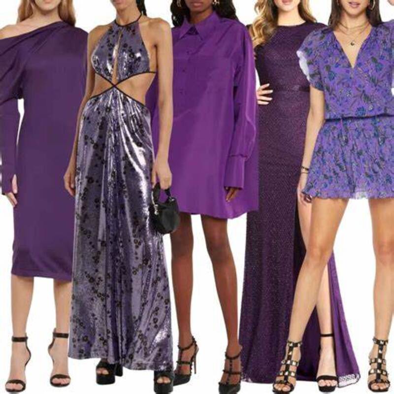 Purple dress styles