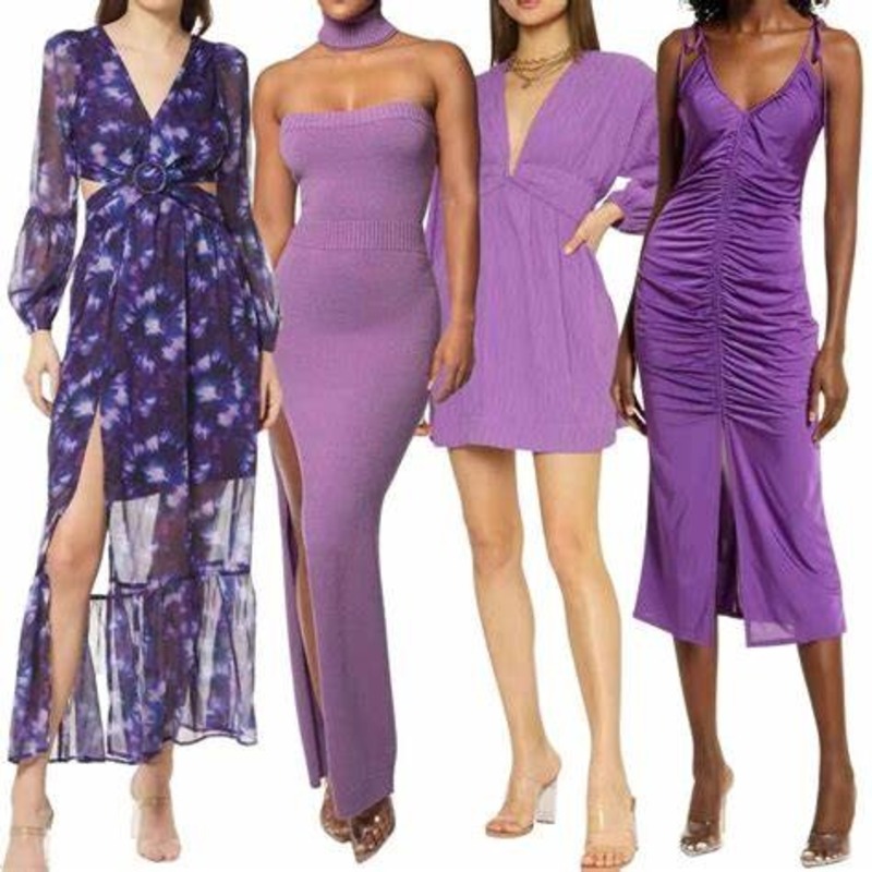 Purple dress styles